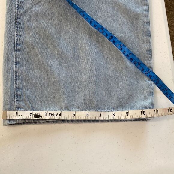 Blank NYC Stand Strong High Rise Paperbag Wide Leg Jean Elastic Waist Cotton - Picture 12 of 16